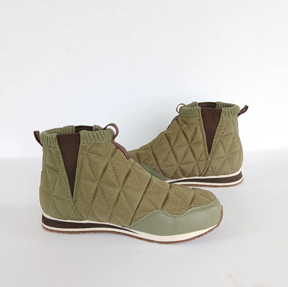 Teva Reember Quilted Mid Slip On Ankle Boots - Picture 3 of 8